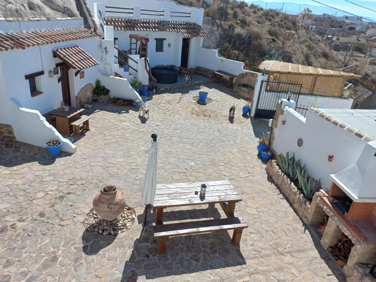 Cuevas Barrio Las Santas Huéscar Eksteriør billede
